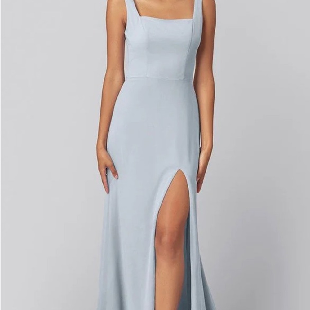 Kennedy Blue Jay Dress-Fog